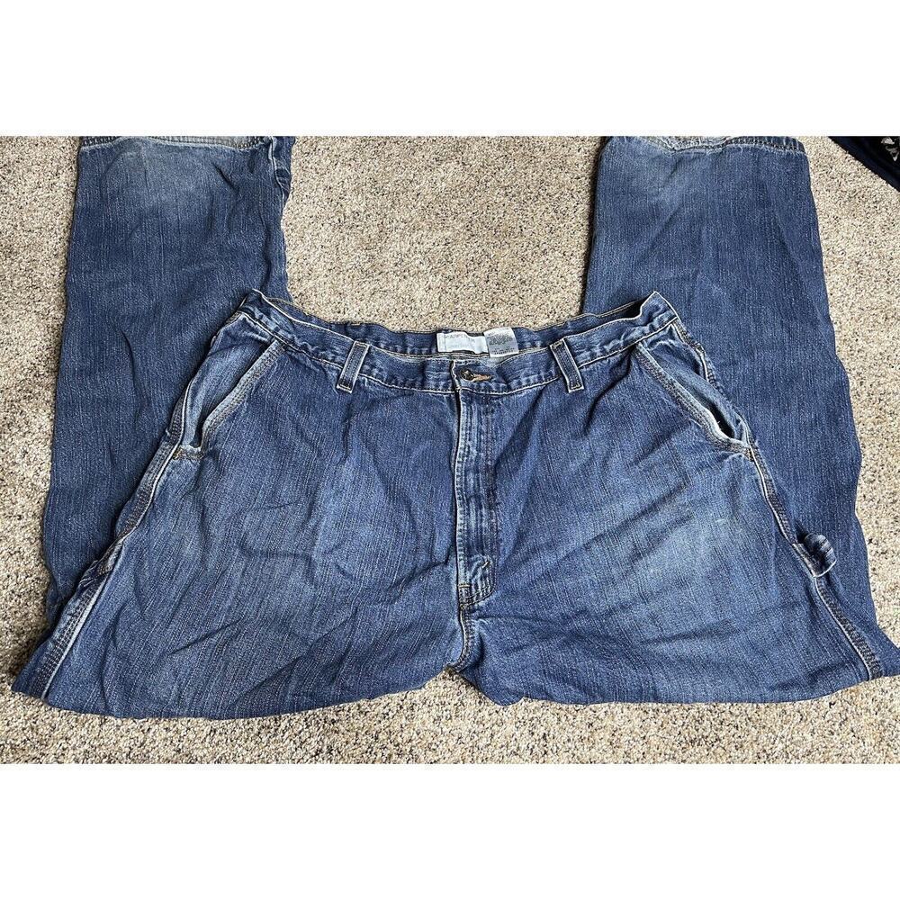 Levis SilverTab Carpenter Jeans Mens 40x32 Medium Wash Blue 100% Cotton